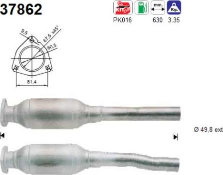 AS 37862 - Catalizzatore autozon.pro