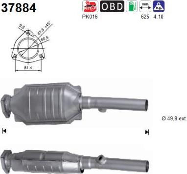 AS 37884 - Catalizzatore autozon.pro