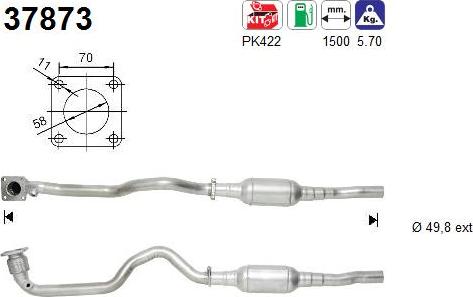 AS 37873 - Catalizzatore autozon.pro