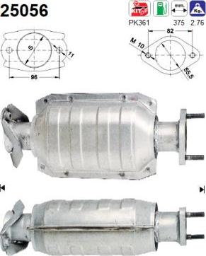 AS 25056 - Catalizzatore autozon.pro