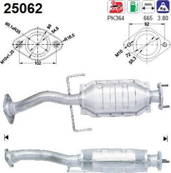 AS 25062 - Catalizzatore autozon.pro