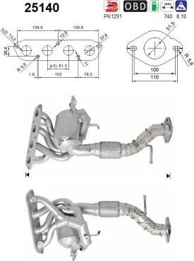 AS 25140 - Catalizzatore autozon.pro