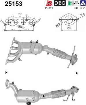 AS 25153 - Catalizzatore autozon.pro