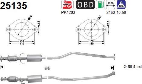 AS 25135 - Catalizzatore autozon.pro