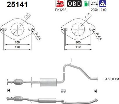 AS 25141 - Catalizzatore autozon.pro