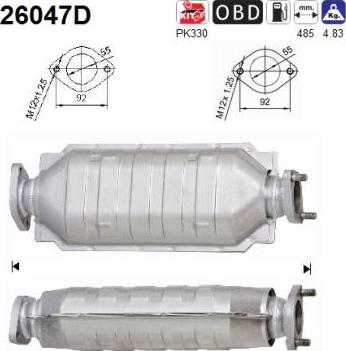 AS 26047D - Catalizzatore autozon.pro