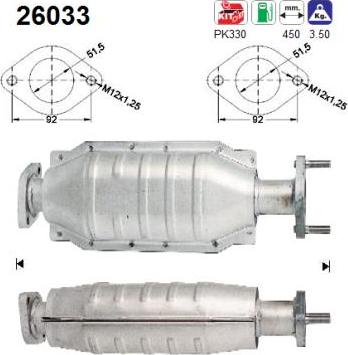 AS 26033 - Catalizzatore autozon.pro