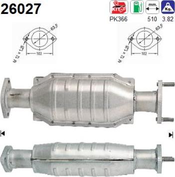 AS 26027 - Catalizzatore autozon.pro