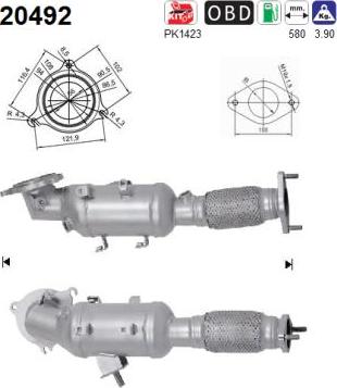 AS 20492 - Catalizzatore autozon.pro