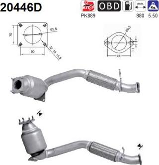 AS 20446D - Catalizzatore autozon.pro