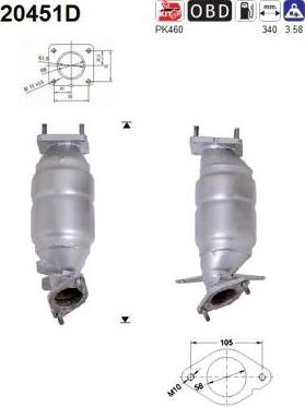 AS 20451D - Catalizzatore autozon.pro
