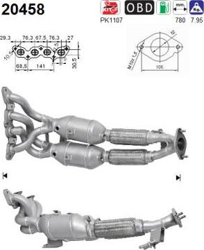 AS 20458 - Catalizzatore autozon.pro