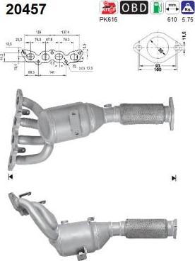 AS 20457 - Catalizzatore autozon.pro