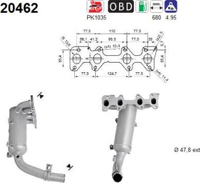 AS 20462 - Catalizzatore autozon.pro