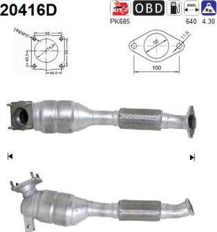 AS 20416D - Catalizzatore autozon.pro