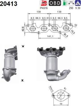 AS 20413 - Catalizzatore autozon.pro