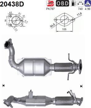 AS 20438D - Catalizzatore autozon.pro