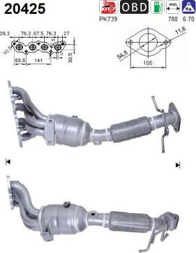 AS 20425 - Catalizzatore autozon.pro