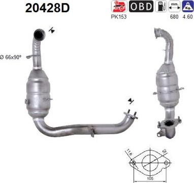 AS 20428D - Catalizzatore autozon.pro