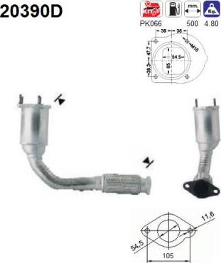 AS 20390D - Catalizzatore autozon.pro