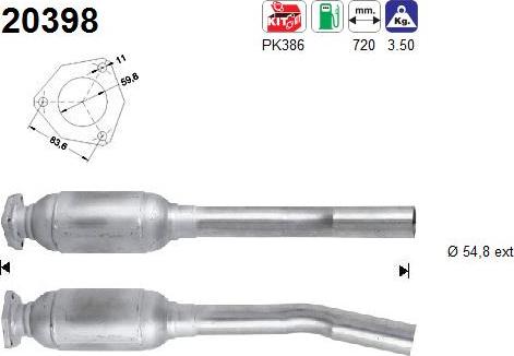 AS 20398 - Catalizzatore autozon.pro