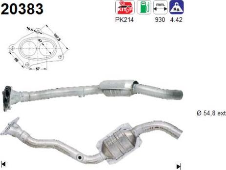 AS 20383 - Catalizzatore autozon.pro