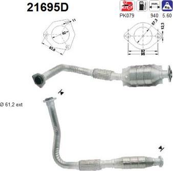 AS 21695D - Catalizzatore autozon.pro