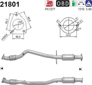 AS 21801 - Catalizzatore autozon.pro