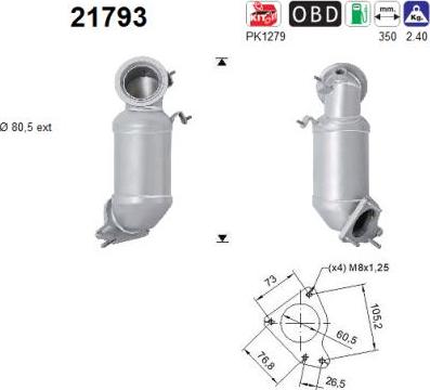 AS 21793 - Catalizzatore autozon.pro