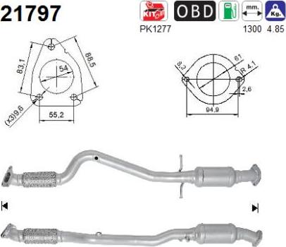 AS 21797 - Catalizzatore autozon.pro