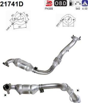 AS 21741D - Catalizzatore autozon.pro