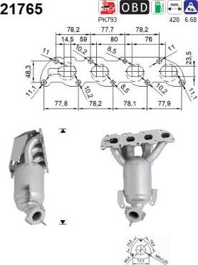 AS 21765 - Catalizzatore autozon.pro