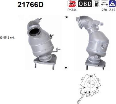 AS 21766D - Catalizzatore autozon.pro