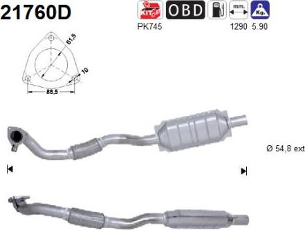 AS 21760D - Catalizzatore autozon.pro