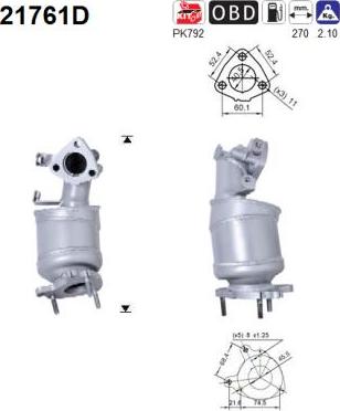 AS 21761D - Catalizzatore autozon.pro