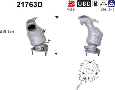 AS 21763D - Catalizzatore autozon.pro