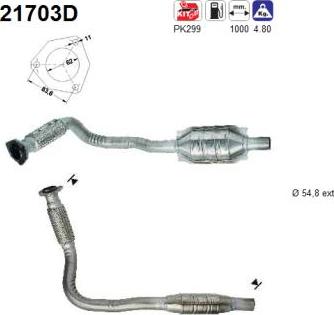 AS 21703D - Catalizzatore autozon.pro