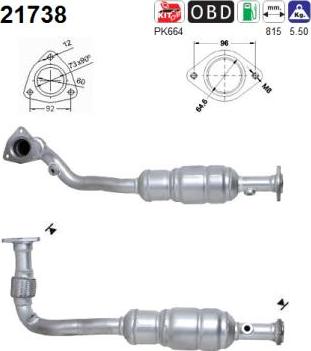 AS 21738 - Catalizzatore autozon.pro