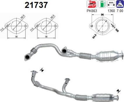 AS 21737 - Catalizzatore autozon.pro