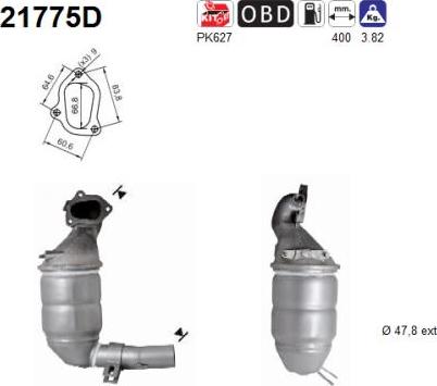 AS 21775D - Catalizzatore autozon.pro