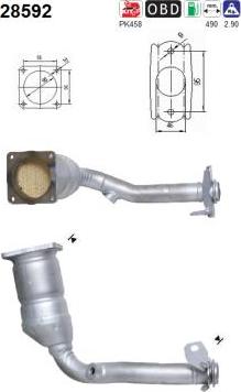 AS 28592 - Catalizzatore autozon.pro