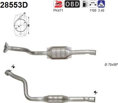 AS 28553D - Catalizzatore autozon.pro