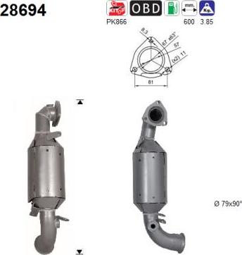 AS 28694 - Catalizzatore autozon.pro