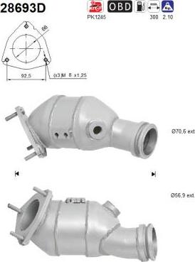 AS 28693D - Catalizzatore autozon.pro