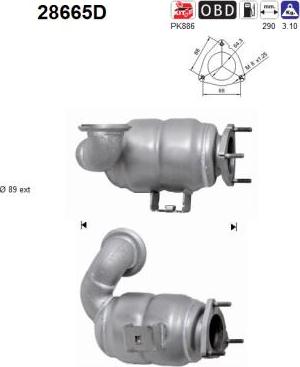 AS 28665D - Catalizzatore autozon.pro