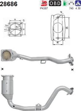 AS 28686 - Catalizzatore autozon.pro