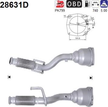 AS 28631D - Catalizzatore autozon.pro