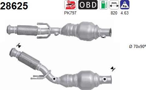 AS 28625 - Catalizzatore autozon.pro