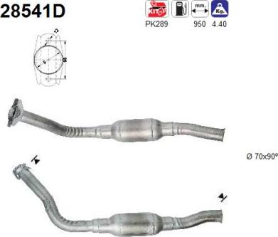 AS 28541D - Catalizzatore autozon.pro