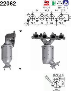 AS 22062 - Catalizzatore autozon.pro